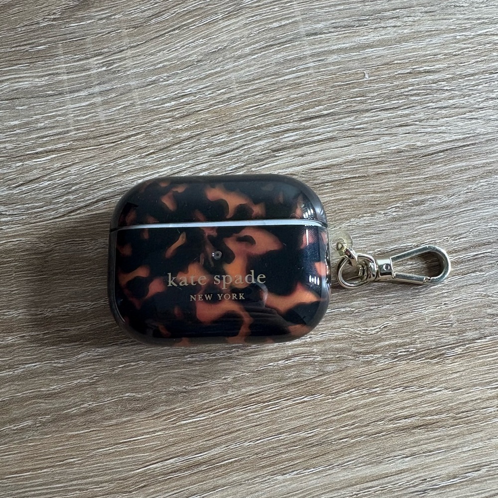 Kate Spade Tortoise Shell AirPods Holder